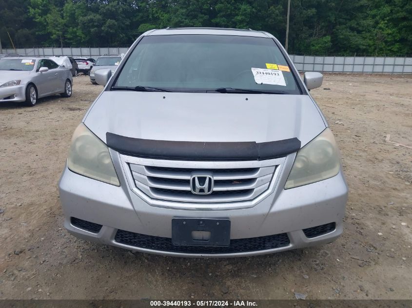 2010 Honda Odyssey Ex-L VIN: 5FNRL3H60AB046116 Lot: 39440193