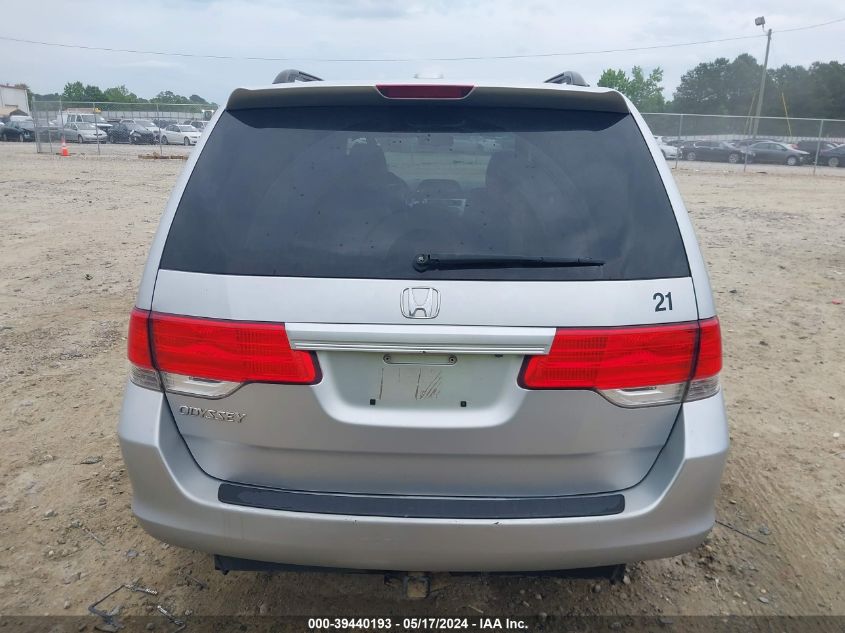 2010 Honda Odyssey Ex-L VIN: 5FNRL3H60AB046116 Lot: 39440193