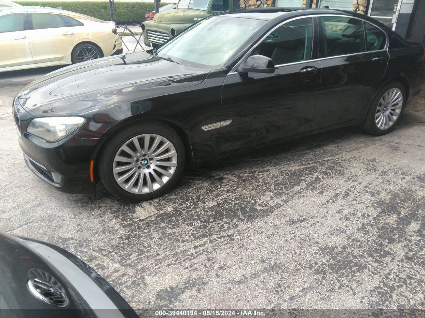 2009 BMW 750I VIN: WBAKA83559CY33605 Lot: 39440194