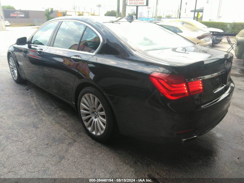 2009 BMW 750I VIN: WBAKA83559CY33605 Lot: 39440194