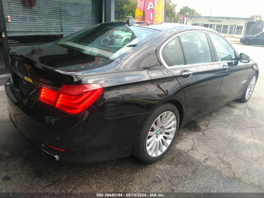 2009 BMW 750I VIN: WBAKA83559CY33605 Lot: 39440194