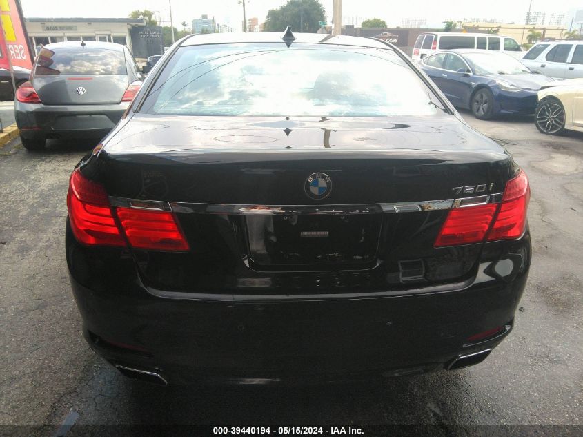 2009 BMW 750I VIN: WBAKA83559CY33605 Lot: 39440194