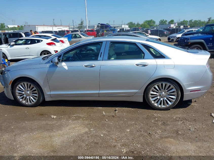 2015 Lincoln Mkz VIN: 3LN6L2G95FR625807 Lot: 39440195