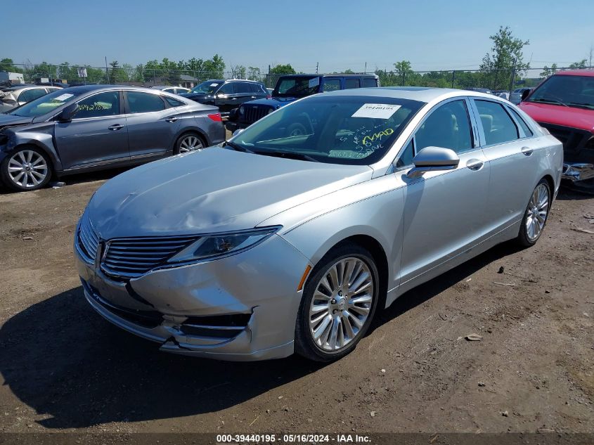 2015 Lincoln Mkz VIN: 3LN6L2G95FR625807 Lot: 39440195