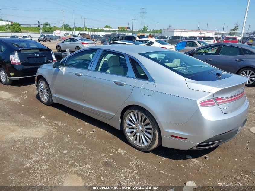 2015 Lincoln Mkz VIN: 3LN6L2G95FR625807 Lot: 39440195