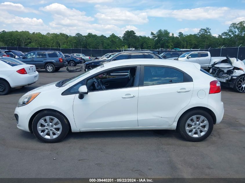 2013 Kia Rio Lx VIN: KNADM5A35D6231133 Lot: 39440201