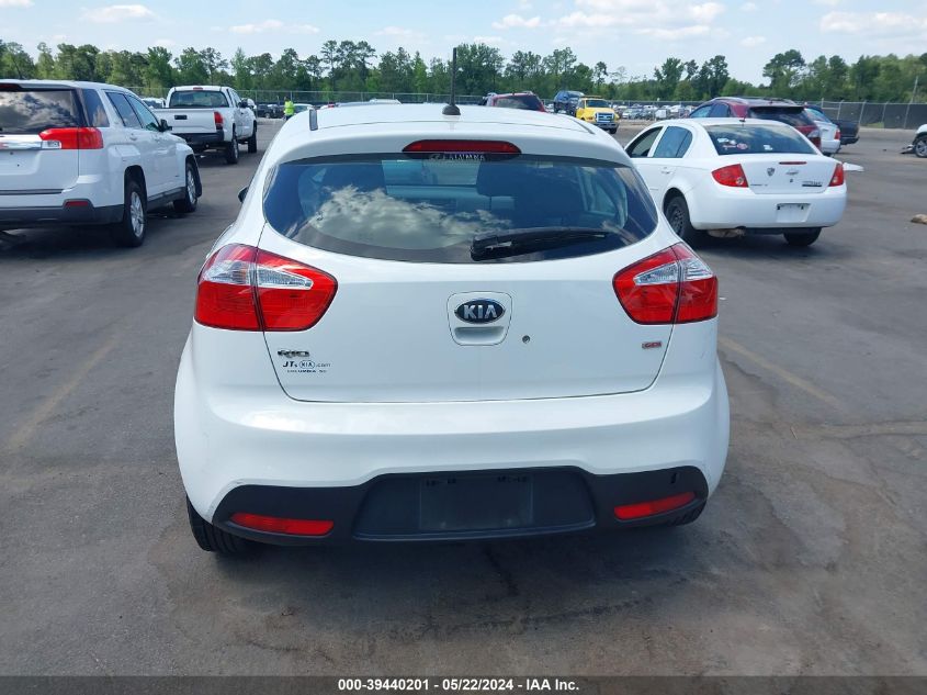 2013 Kia Rio Lx VIN: KNADM5A35D6231133 Lot: 39440201