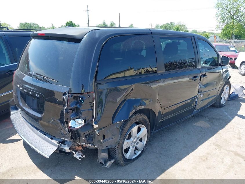 2014 Dodge Grand Caravan Se VIN: 2C4RDGBG3ER183986 Lot: 39440206