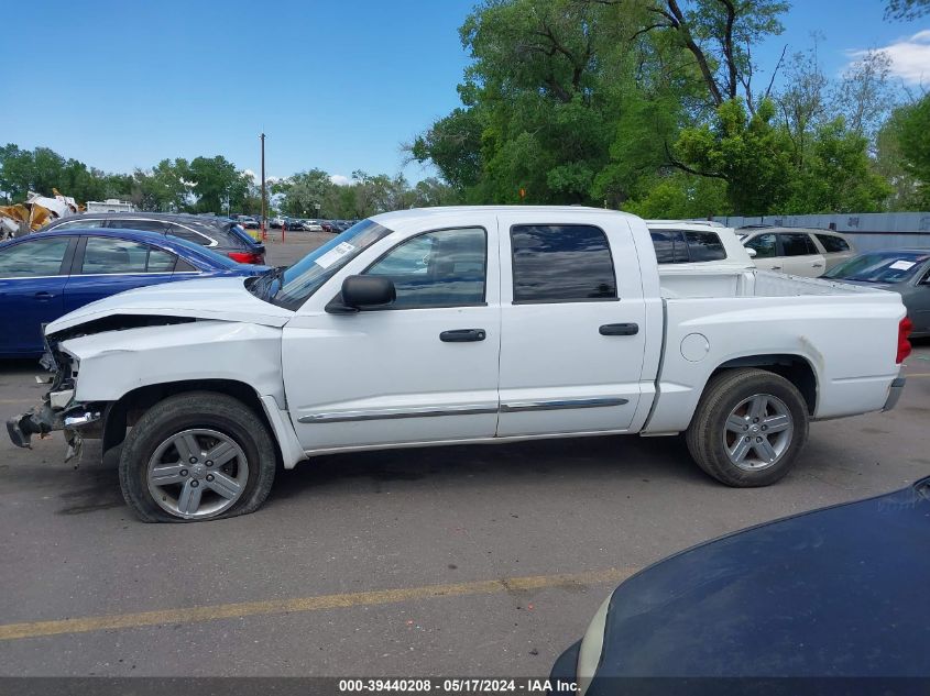 2007 Dodge Dakota Laramie VIN: 1D3HW58P07S216176 Lot: 39440208