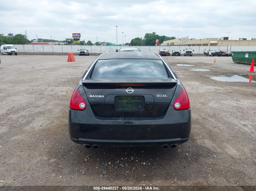 2007 Nissan Maxima 3.5 Sl VIN: 1N4BA41E97C849176 Lot: 39440227