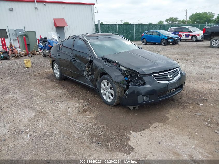 2007 Nissan Maxima 3.5 Sl VIN: 1N4BA41E97C849176 Lot: 39440227