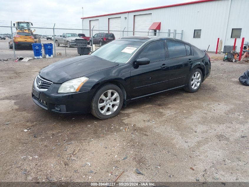 2007 Nissan Maxima 3.5 Sl VIN: 1N4BA41E97C849176 Lot: 39440227