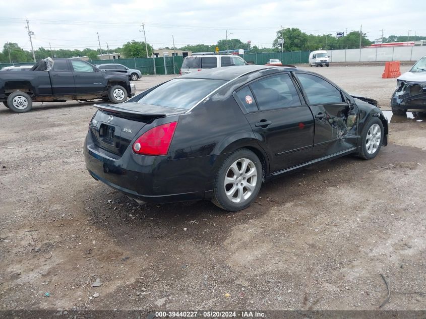 2007 Nissan Maxima 3.5 Sl VIN: 1N4BA41E97C849176 Lot: 39440227