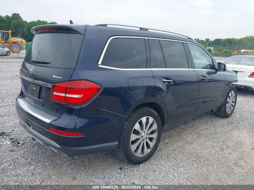 2017 Mercedes-Benz Gls 450 4Matic VIN: 4JGDF6EE6HA879397 Lot: 39440229