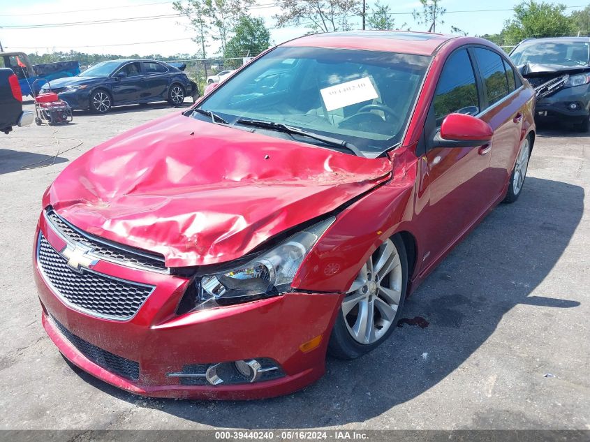 2011 Chevrolet Cruze Ltz VIN: 1G1PH5S92B7287084 Lot: 39440240