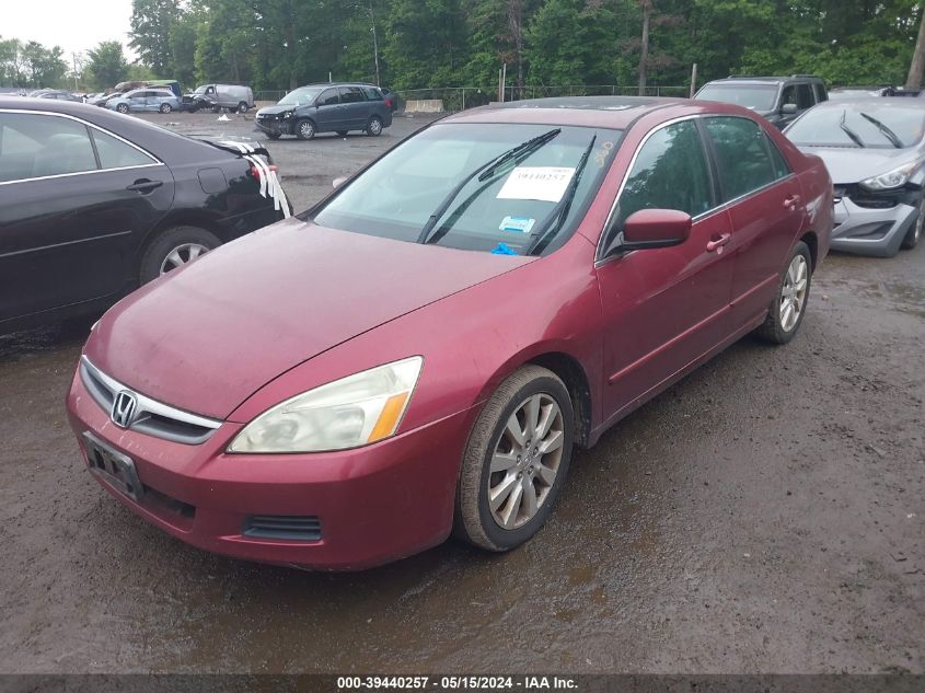 2006 Honda Accord 3.0 Ex VIN: 1HGCM668X6A044593 Lot: 39440257