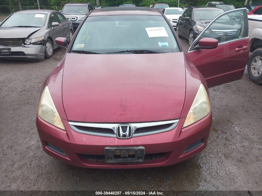 2006 Honda Accord 3.0 Ex VIN: 1HGCM668X6A044593 Lot: 39440257