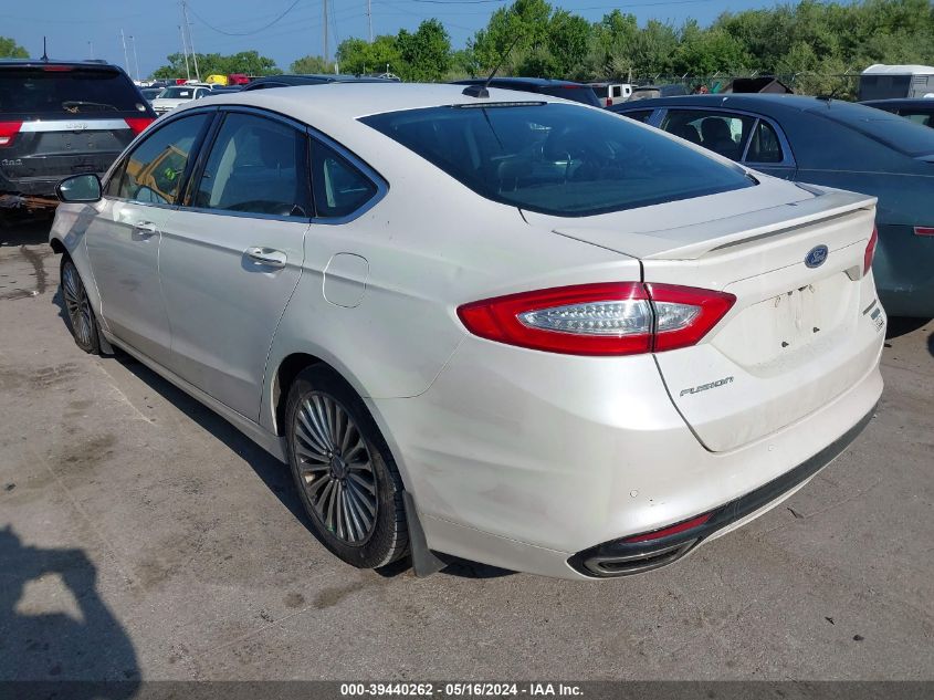 2015 Ford Fusion Titanium VIN: 3FA6P0K90FR233375 Lot: 39440262