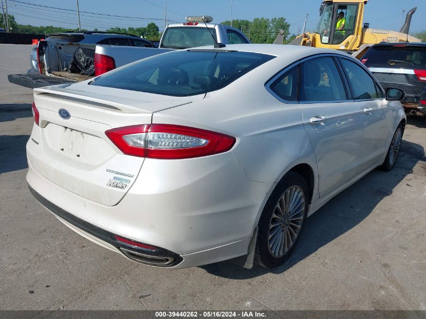 2015 Ford Fusion Titanium VIN: 3FA6P0K90FR233375 Lot: 39440262