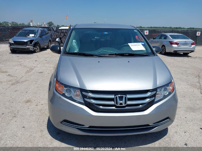 2016 Honda Odyssey Lx VIN: 5FNRL5H25GB086869 Lot: 39440263