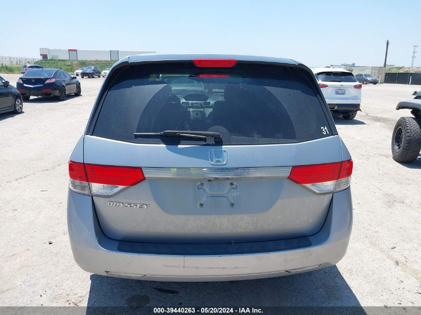 2016 Honda Odyssey Lx VIN: 5FNRL5H25GB086869 Lot: 39440263