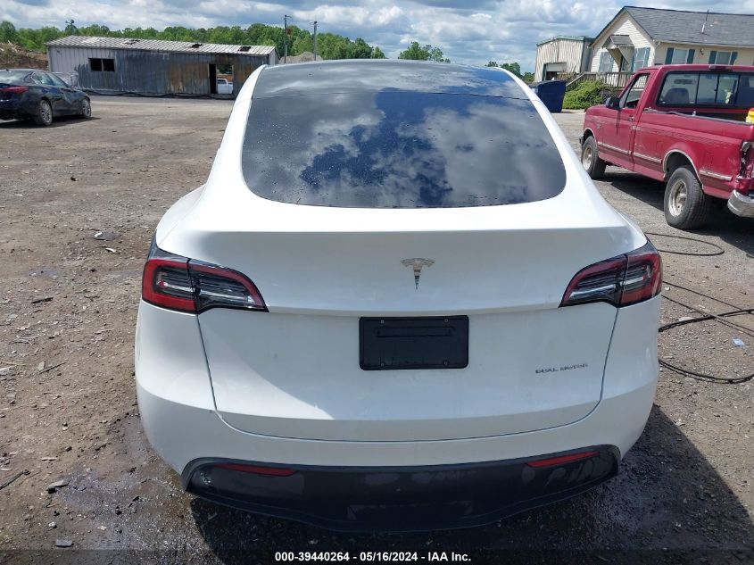 2023 TESLA MODEL Y AWD/LONG RANGE DUAL MOTOR ALL-WHEEL DRIVE - 7SAYGDEE0PF802038