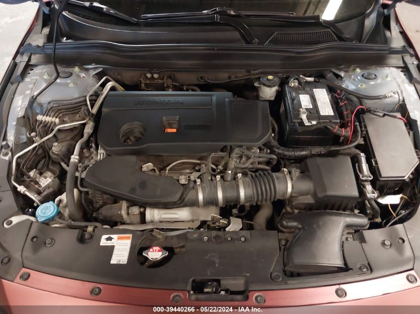2021 Honda Accord Touring VIN: 1HGCV2F91MA005709 Lot: 39440266