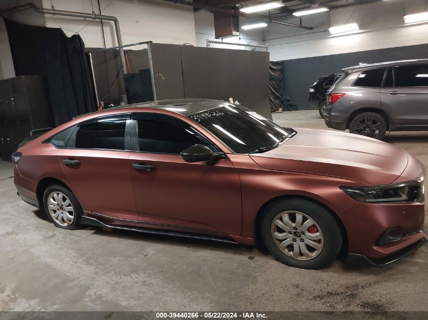 2021 Honda Accord Touring VIN: 1HGCV2F91MA005709 Lot: 39440266