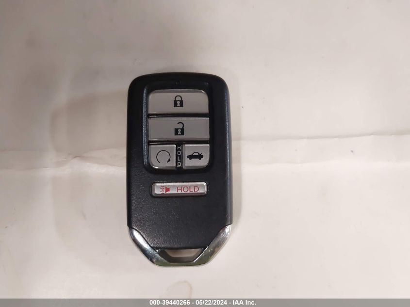 2021 Honda Accord Touring VIN: 1HGCV2F91MA005709 Lot: 39440266