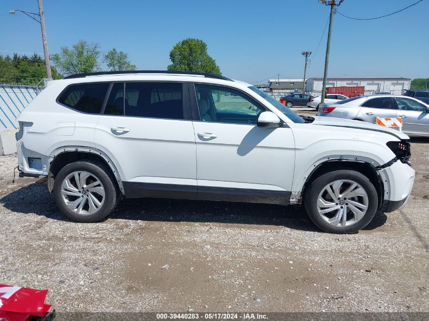 2021 Volkswagen Atlas 3.6L V6 Se W/Technology VIN: 1V2HR2CA8MC554981 Lot: 39440283