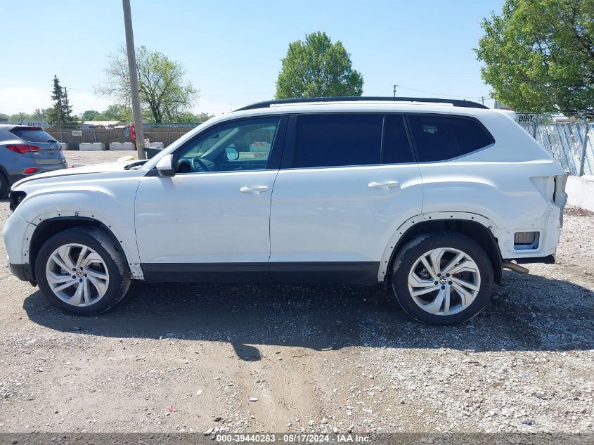 2021 Volkswagen Atlas 3.6L V6 Se W/Technology VIN: 1V2HR2CA8MC554981 Lot: 39440283