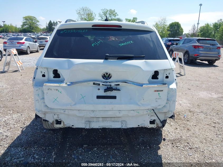 2021 Volkswagen Atlas 3.6L V6 Se W/Technology VIN: 1V2HR2CA8MC554981 Lot: 39440283