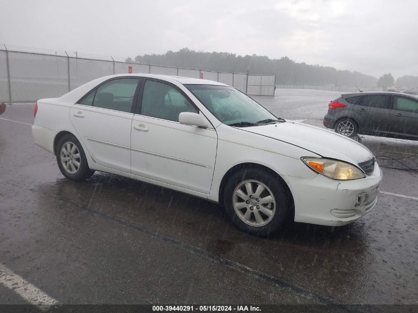 2002 Toyota Camry Xle VIN: 4T1BE30K42U062554 Lot: 39440291