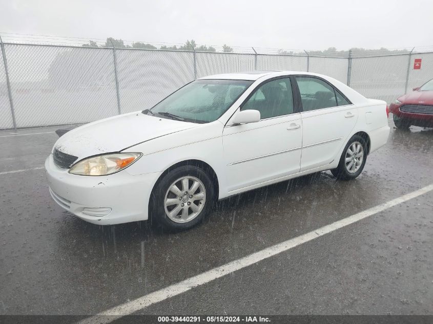 2002 Toyota Camry Xle VIN: 4T1BE30K42U062554 Lot: 39440291