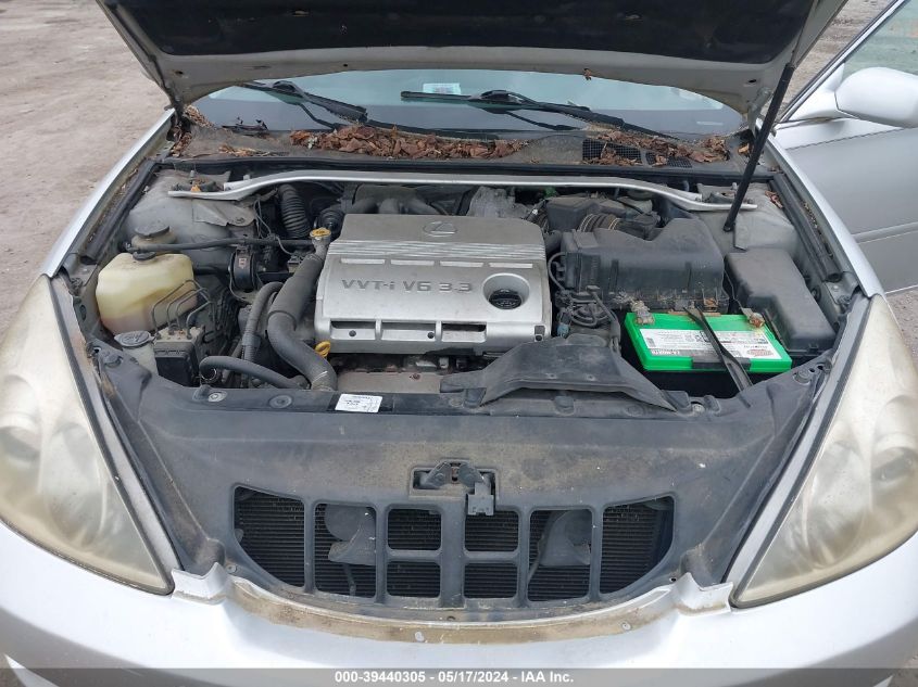 2005 Lexus Es 330 VIN: JTHBA30G855076403 Lot: 39440305