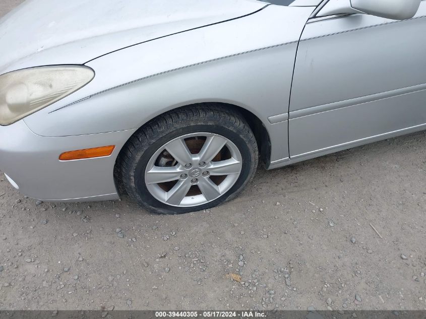 2005 Lexus Es 330 VIN: JTHBA30G855076403 Lot: 39440305