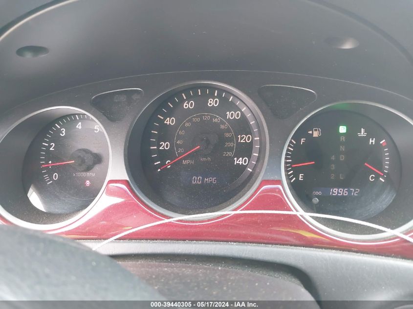 2005 Lexus Es 330 VIN: JTHBA30G855076403 Lot: 39440305