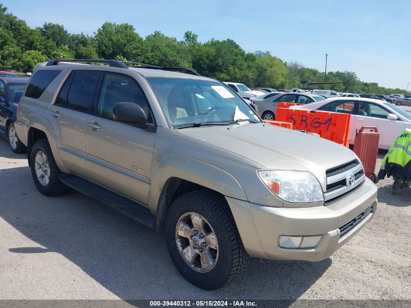 2005 Toyota 4Runner Sr5 V8 VIN: JTEBT14R450050773 Lot: 39440312