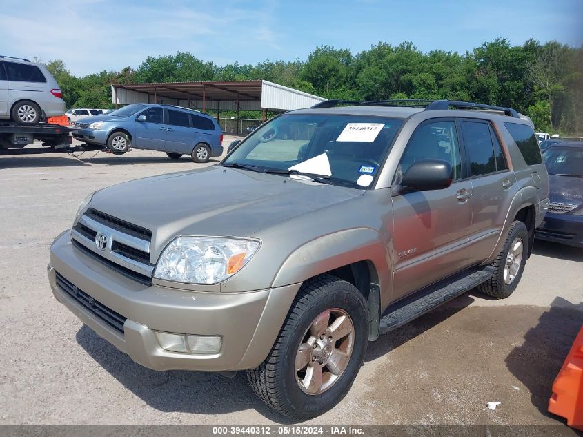 2005 Toyota 4Runner Sr5 V8 VIN: JTEBT14R450050773 Lot: 39440312