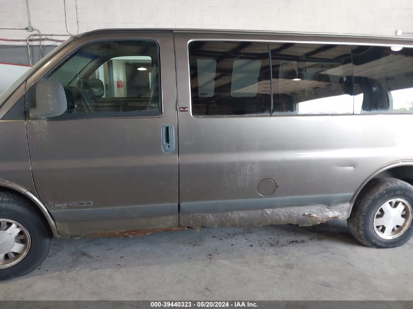 1999 GMC Savana Standard VIN: 1GKFG15R1X1133586 Lot: 39440323