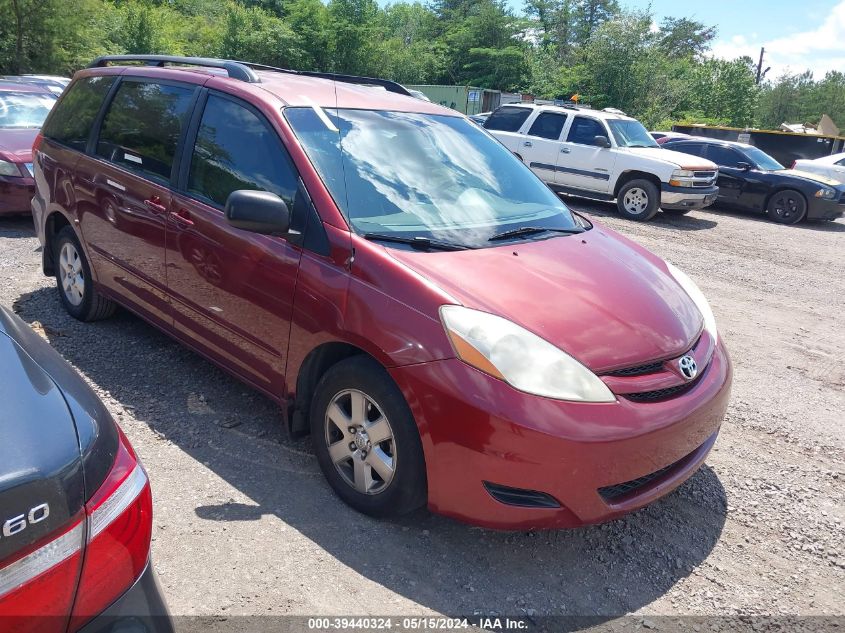 2010 Toyota Sienna Le VIN: 5TDKK4CC7AS299033 Lot: 39440324