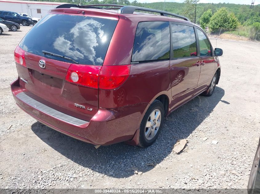 2010 Toyota Sienna Le VIN: 5TDKK4CC7AS299033 Lot: 39440324