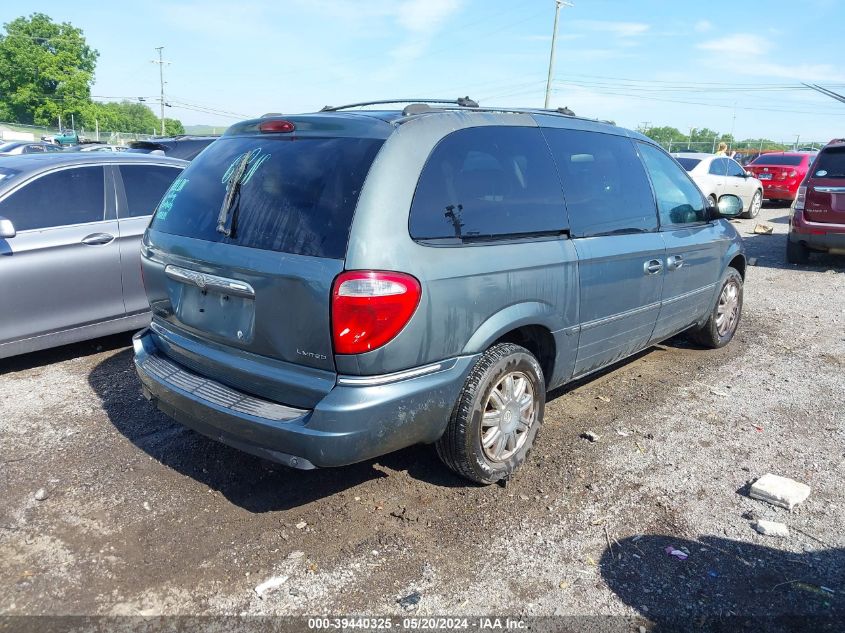 2005 Chrysler Town & Country Limited VIN: 2C8GP64LX5R217665 Lot: 39440325