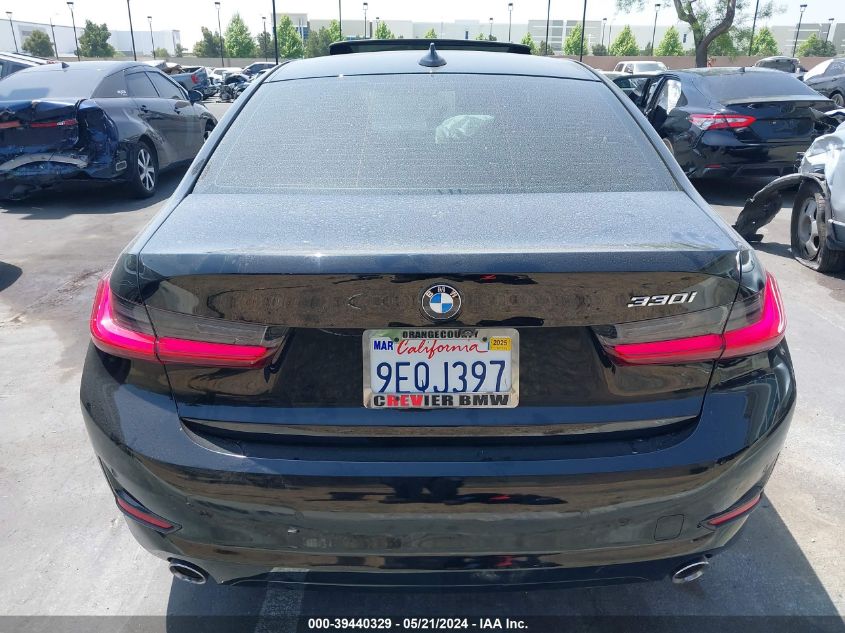 2020 BMW 330I VIN: 3MW5R1J04L8B17099 Lot: 39440329