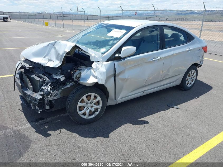 2013 Hyundai Accent Gls VIN: KMHCT4AE0DU306020 Lot: 39440330