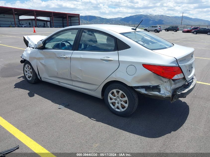 2013 Hyundai Accent Gls VIN: KMHCT4AE0DU306020 Lot: 39440330