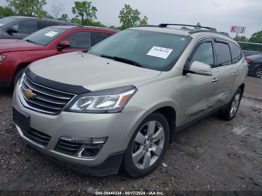 2015 Chevrolet Traverse Ltz VIN: 1GNKVJKDXFJ312806 Lot: 39440334