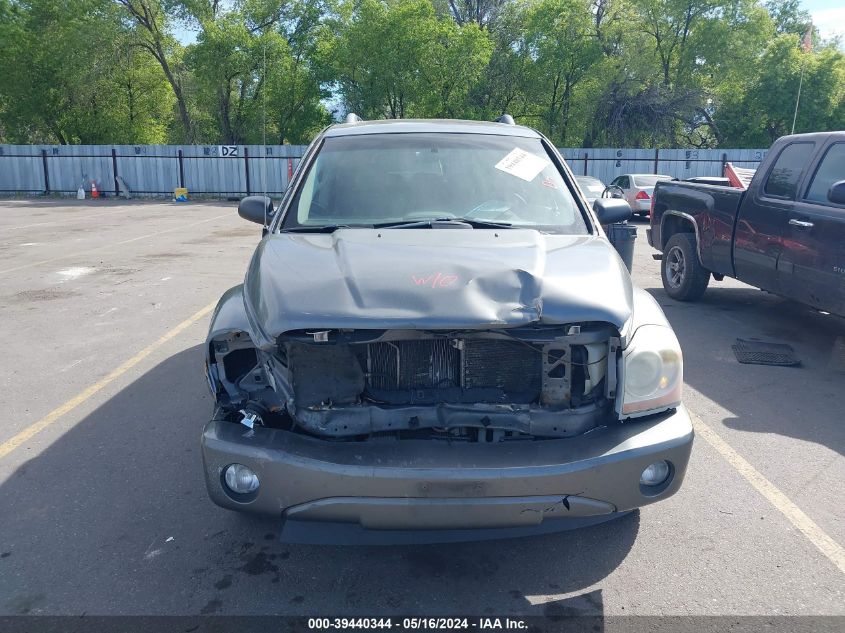 2006 Dodge Durango Slt VIN: 1D4HB48N46F138492 Lot: 39440344