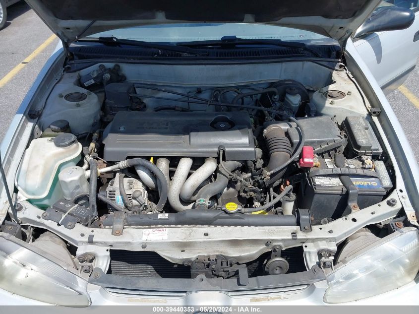 2002 Chevrolet Prizm VIN: 1Y1SK52812Z410335 Lot: 39440353