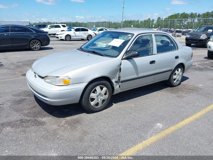 2002 Chevrolet Prizm VIN: 1Y1SK52812Z410335 Lot: 39440353